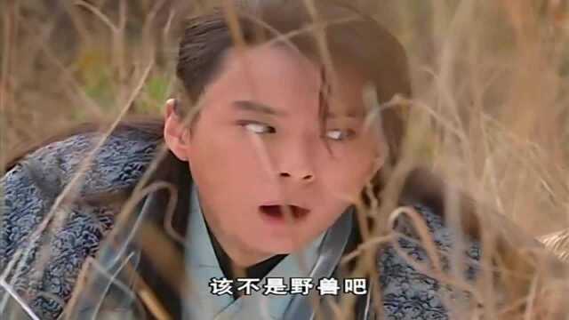 药郎采药碰到一个昏迷美女,药郎吓得够呛,难道是狐仙变的?