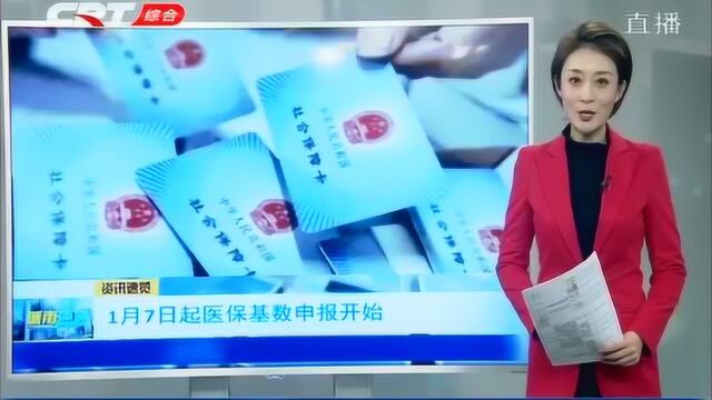 长春市参保单位注意了!1月7日起,长春市医保基数申报开始