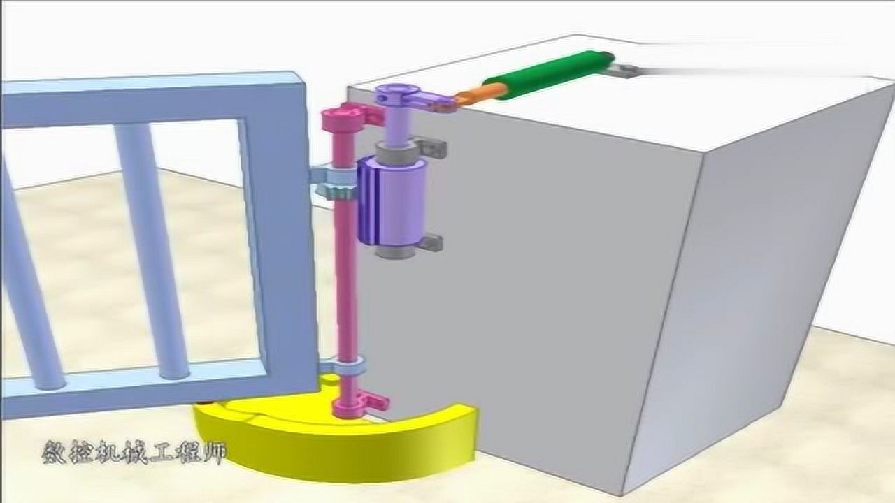 第一次见结构设计精巧的门不过这原理是什么
