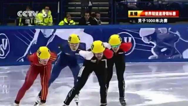 短道速滑回顾:异常激烈!哈梅林卢珍圭梁文豪互相追赶