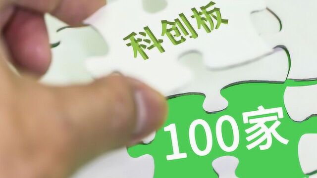 科创板受理企业总数突破100家 首现“专业技术服务业”