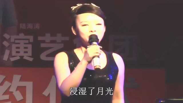 歌曲《望月》现场带字幕,演唱:歌手刘赛