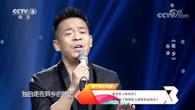 《故乡》演唱:孙浩