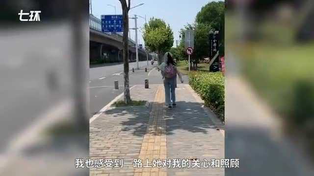 虎妈带12岁女儿从淮安徒步7天到南京