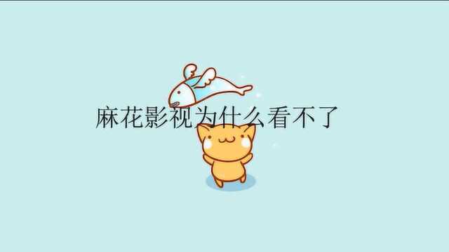 麻花影视为什么看不了