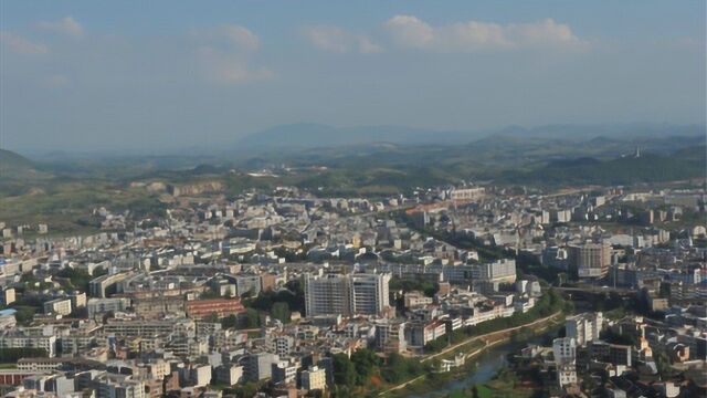 地图里看区域发展,湖南省新田县城市化进程