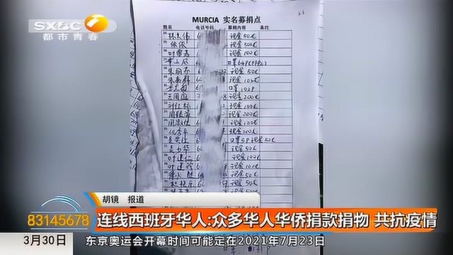 都市快报:西班牙华人向医院捐赠物资,医院以这样的方式回谢