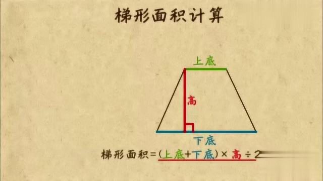 怎样用公式计算梯形体积?通俗易懂