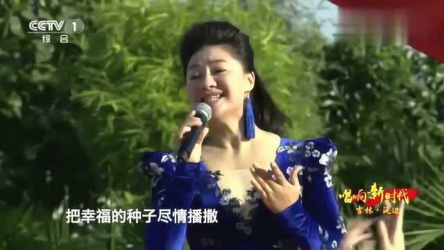 王丽达深情演唱《中国步伐》,大气悠扬,情深义重!