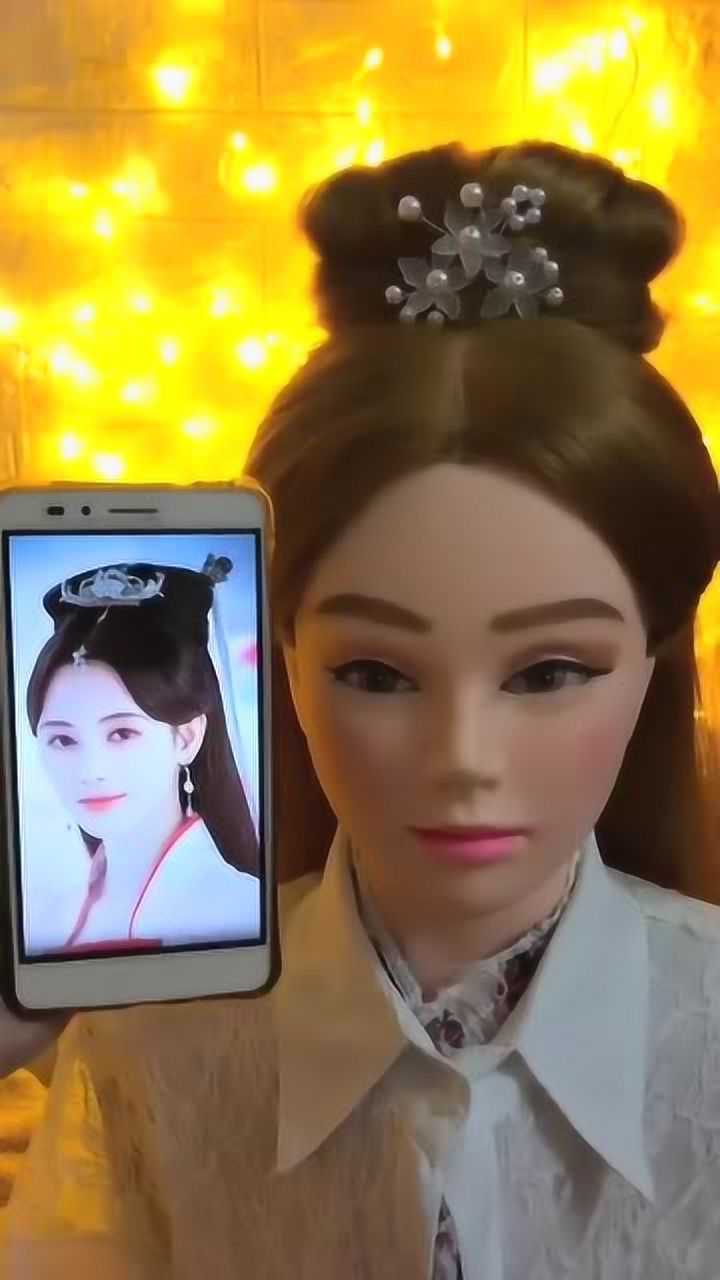 新白娘子传奇鞠婧祎发型教程不愧是四千年美女