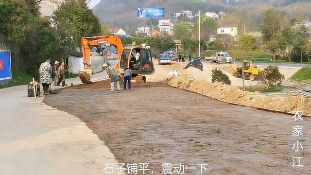 安徽舒城,新农村建设,1公里的路1年后终于修的有模有样,对此你怎么看?