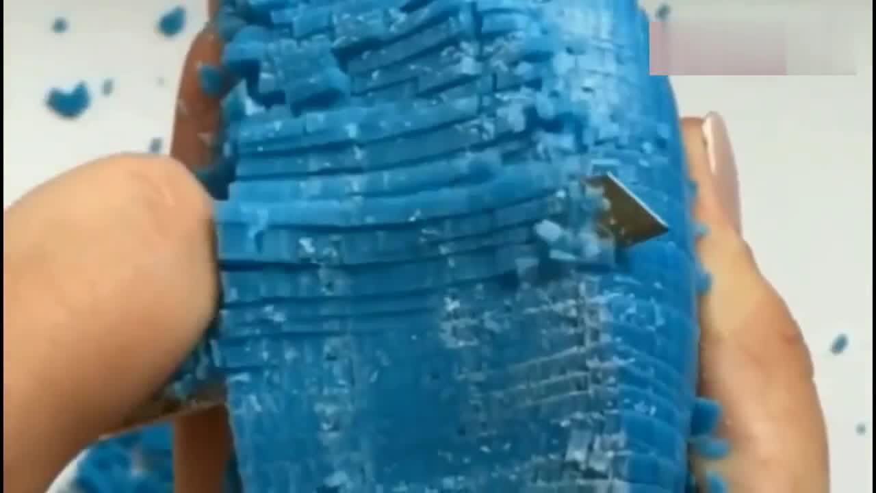 刮香皂马赛克香皂刮起来就是舒服强迫症的福利