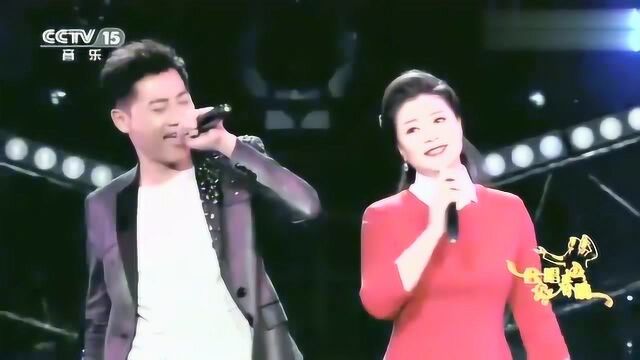 王丽达汤子星演唱《小路》,歌声大气,深情优美!好听