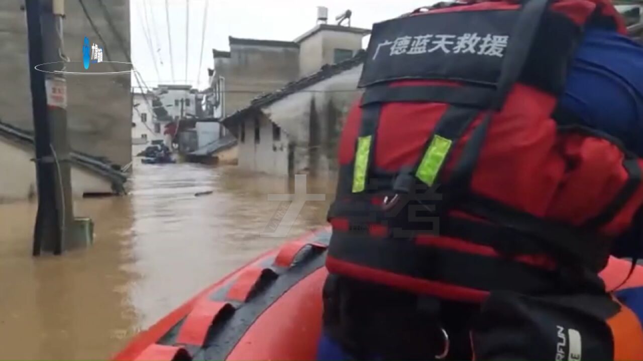 豫皖一家亲!安徽部分地区遭遇罕见强降雨,河南救援队千里南下驰援