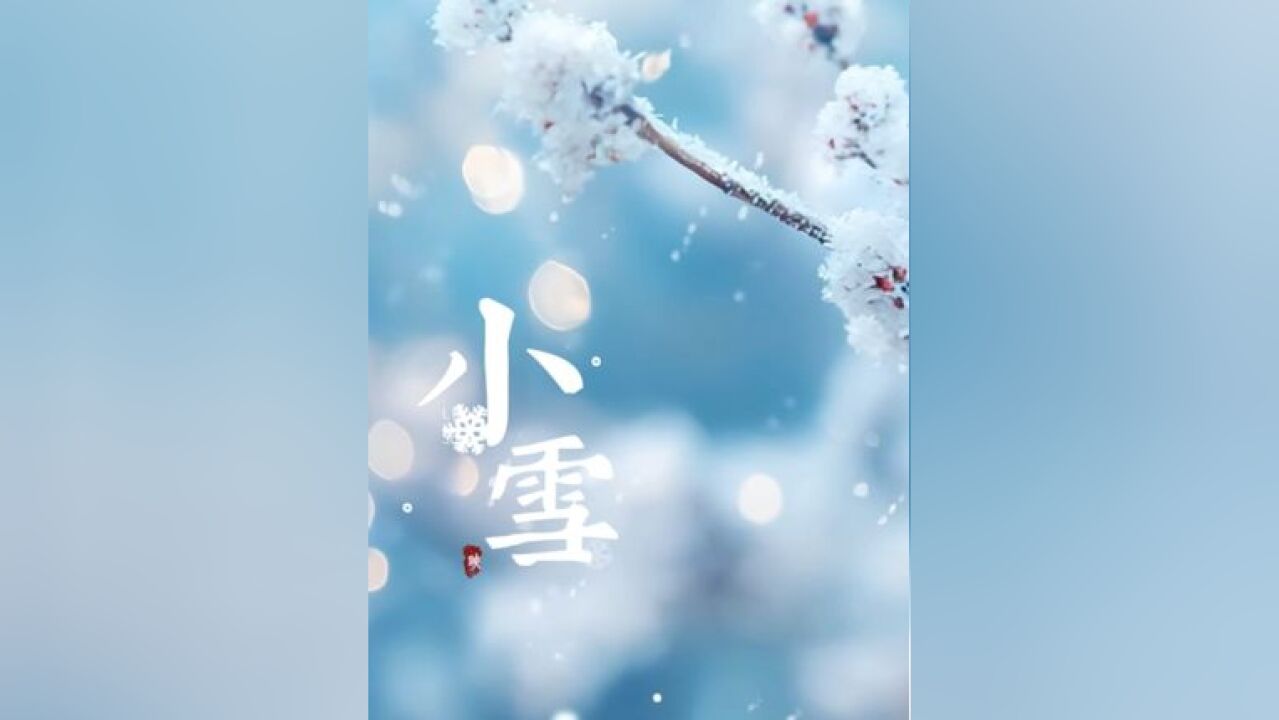 AI视频 今日小雪,天地初寒,愿岁月安暖