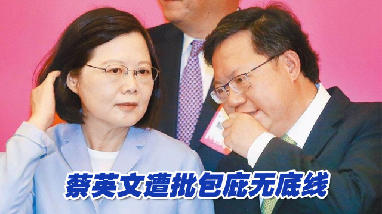 民进党成“学术诈骗集团”,蔡英文遭批包庇无底线