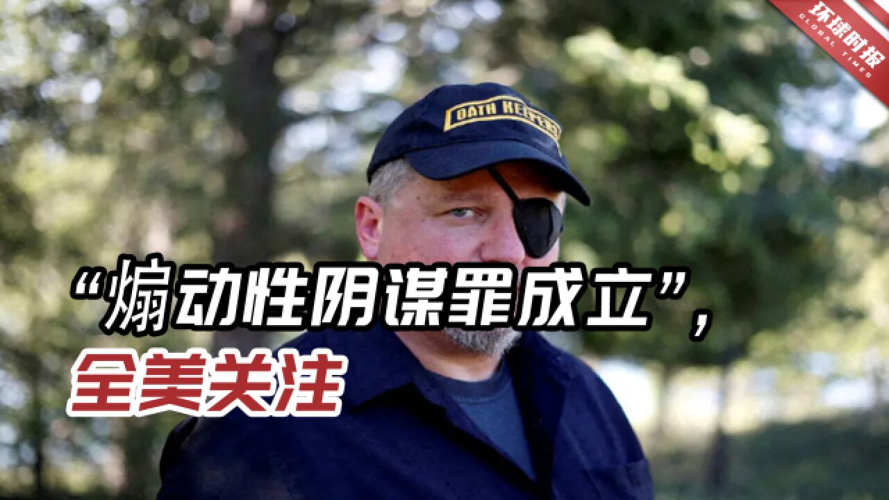 “煽动性阴谋罪成立”引全美关注!两人将被顶格量刑