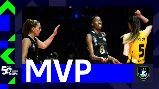 2023女排欧冠:埃格努40分荣膺MVP 瓦基弗银行3比1伊萨奇巴希夺冠