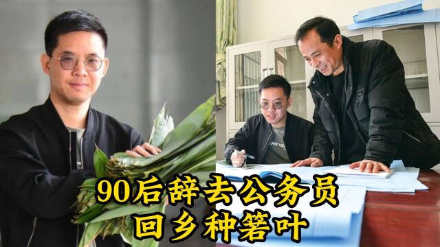 【我在村里开公司(五)】90后辞去公务员回乡种箬叶