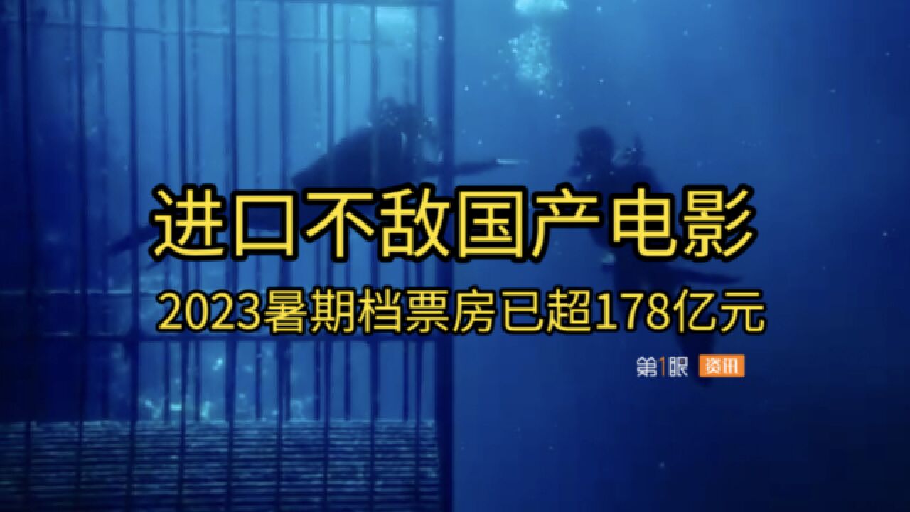 进口电影不吃香了?国产电影集体爆火,占据暑期档票房大半江山