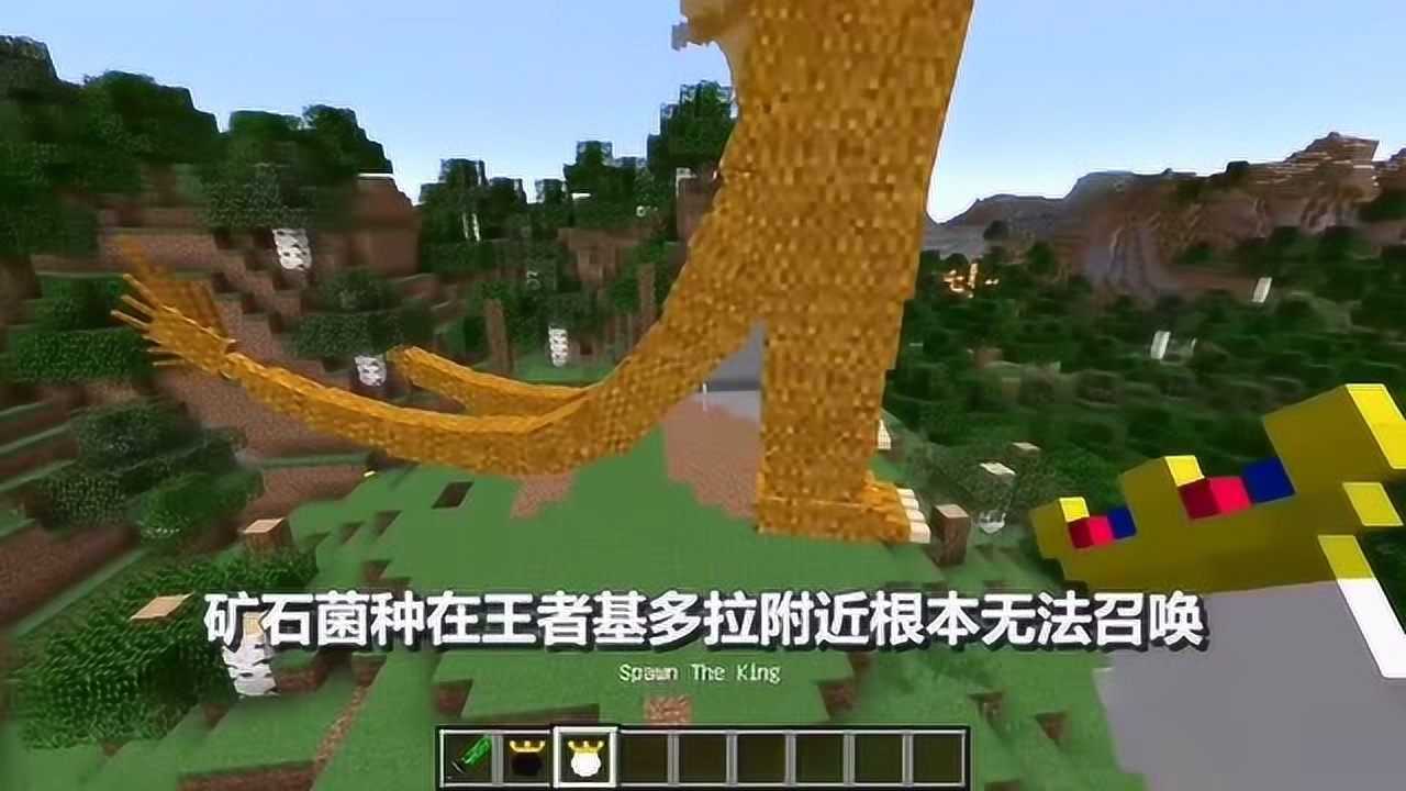 我的世界这才是真正的王者基多拉矿石菌种算什么
