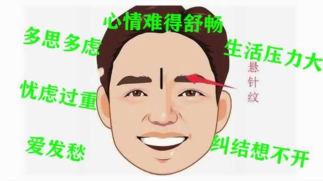 面相解析:脑门上的悬针纹,真的是大凶之兆?