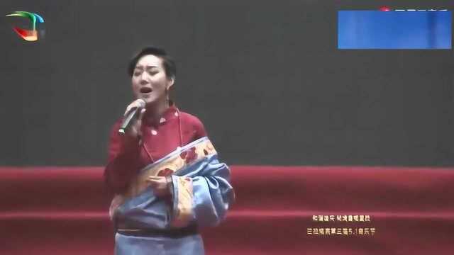 泽旺拉姆,一首《香巴拉佛塔》,云端高音无人超越,真好听至极