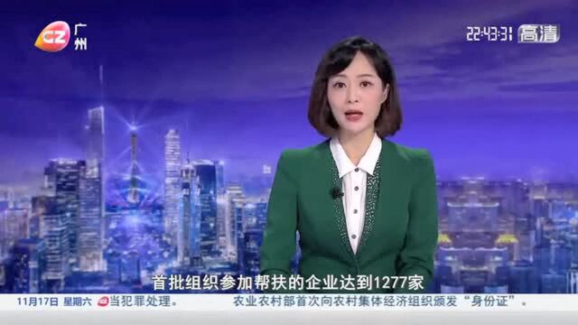 广州启动乡村振兴“千企帮千村”工程!