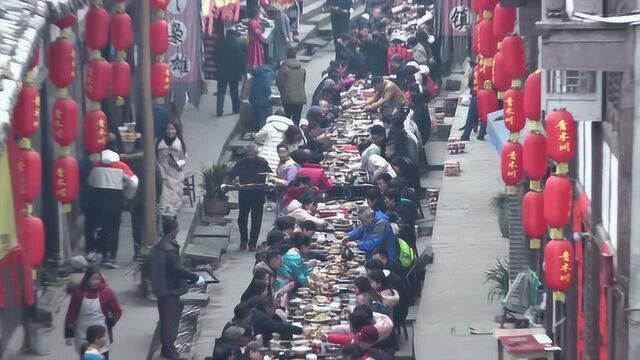 2020中国青木川第四届千人百桌辅唐宴暨美食挑战赛成功举办