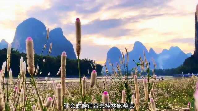 去桂林旅游什么时间去合适?夏天涨大水了,还能坐船吗?