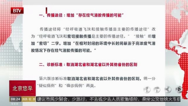 第六版诊疗方案出炉,传播途径和治疗药物等方面都有新内容