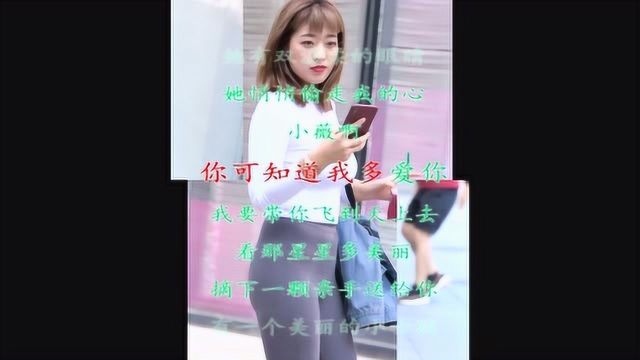 黄品源经典老歌《小薇》歌词直白简单