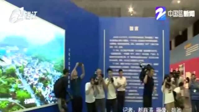 “绿水青山就是金山银山十五年探索与时间大型图片展”正式开幕