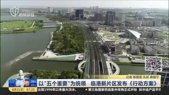 以“五个重要”为统领 临港新片区发布《行动方案》