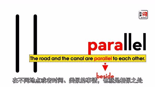 英语角:每日一词,parallel