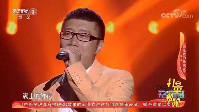 庞龙演唱《你是我的玫瑰花》,老歌越听越有味道