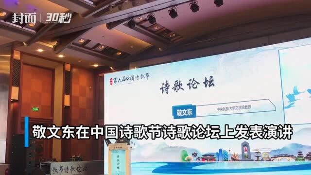 中央民大教授、文学评论家敬文东: 四川方言、淡然心态,是成就大作品的好条件