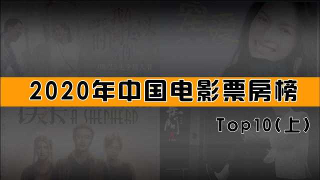 2020年中国电影票房榜Top10,没看过的赶紧点赞收藏