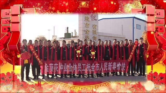 金葵花种业全体员工祝全市人民新春愉快