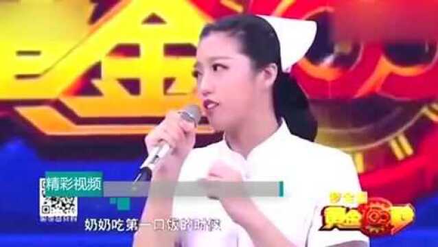 年轻女护士上央视献唱,一曲《为了谁》惊艳四方,出人意料的好听