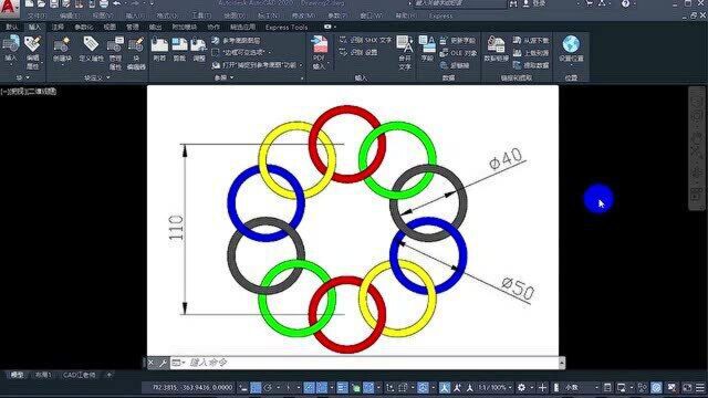 CAD实例讲解,这张简单的CAD练习图,据说80%的人画图思路有问题