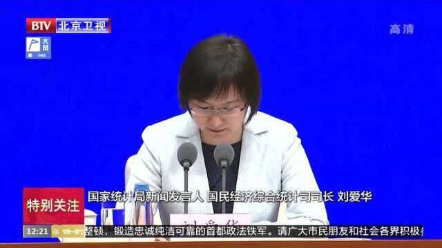 国家统计局:一季度国民经济开局良好 GDP同比增长183%