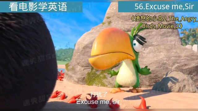 看电影学英语No.56:Excuse me,Sir!先生,对不起!