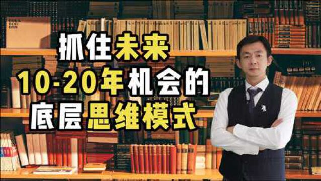 抓住未来1020年机会的底层思维模式