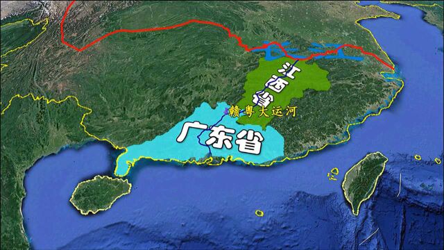 不输京杭大运河!江西修建赣粤大运河,或将诞生港口枢纽城市