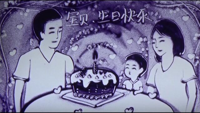 今天是你的生日 宝贝 生日快乐 在今后的日子希望宝贝健康快乐成长