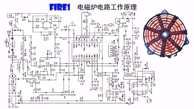 电磁炉电路工作原理,如何控制驱动,实现不同的保护功能?