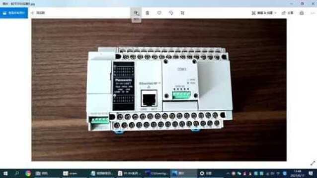 松下FPXH系列PLC实现Modbus TCP以太网通信客户端视频教程