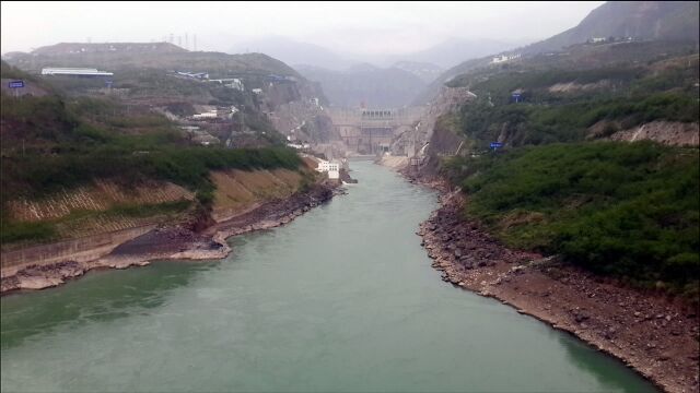 三江并流 金沙江水富县到永善县 溪洛渡水电站