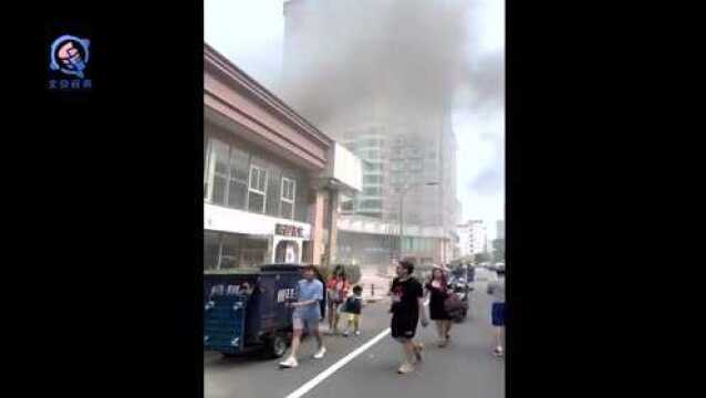 视频 | 北京朝阳一小区底商餐馆突发火灾,无人员伤亡